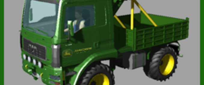 LKWs MAN John deere Service Truck Landwirtschafts Simulator mod