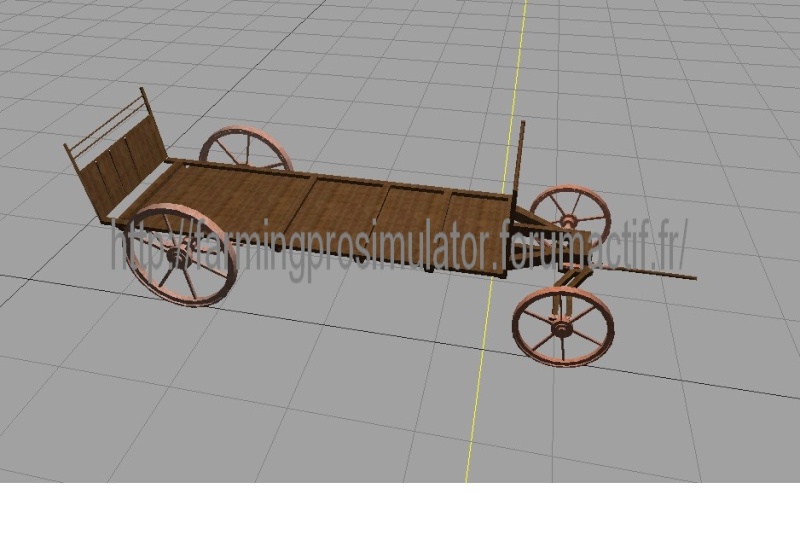 Wooden trailer - Thumbnail 1