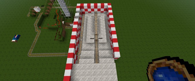 Maps Bahnhof selbst gebaut Minecraft mod