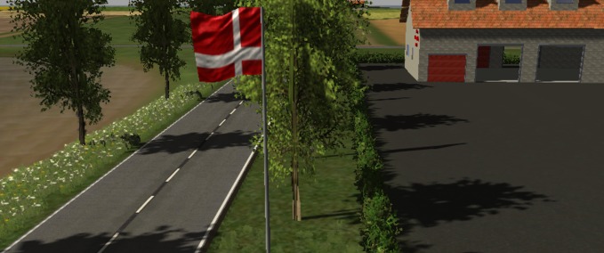 Objekte Flagge Danish Landwirtschafts Simulator mod