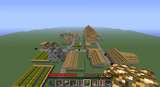 Minecraftdorf mit Eisenbahn Mod Thumbnail