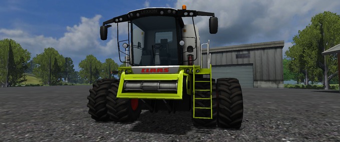 Claas Lexion 750 with buyable Twinwheels and Oilchange Mod Image