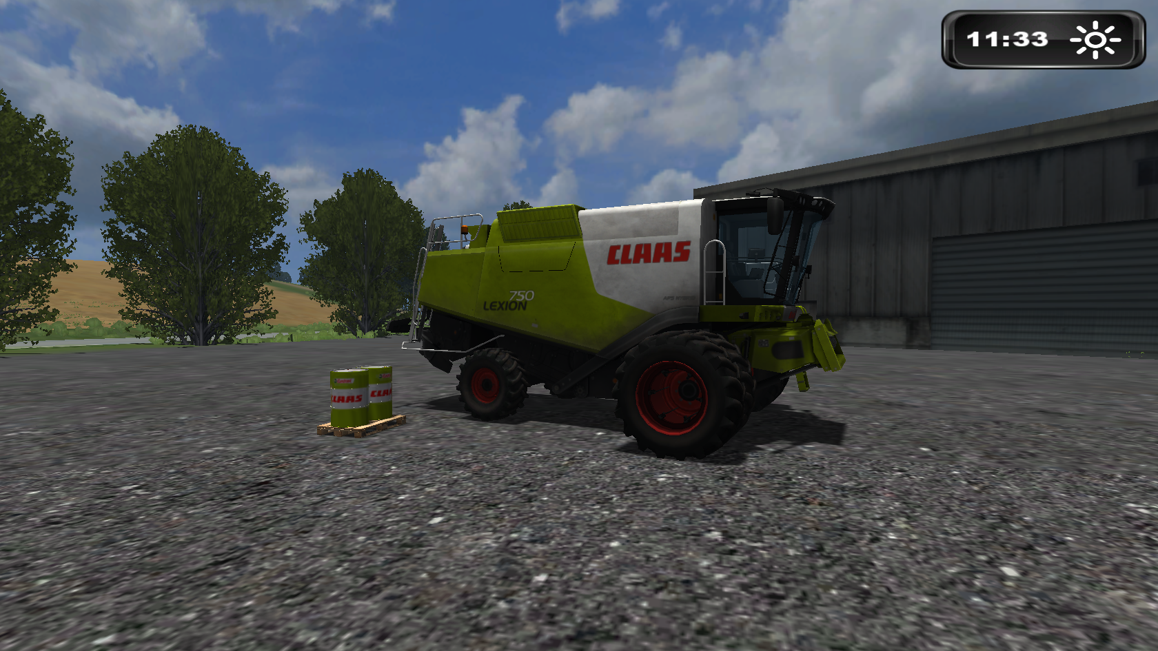 Claas Lexion 750 with buyable Twinwheels and Oilchange - Thumbnail 1