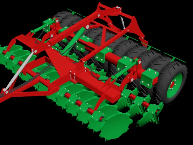 Unia Ares TL Premium Drive - Model in 3ds max - It's not a complete mod! For programmers only - Thumbnail 1