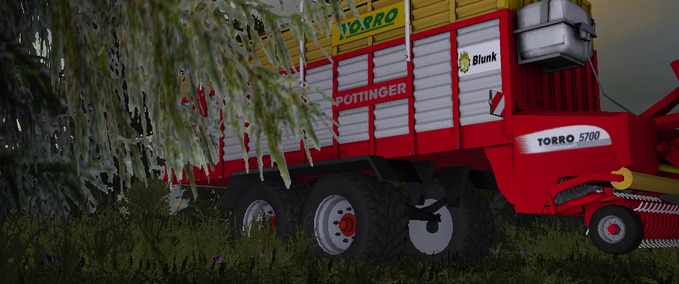 Ladewagen Pöttinger Torro 5700 Landwirtschafts Simulator mod