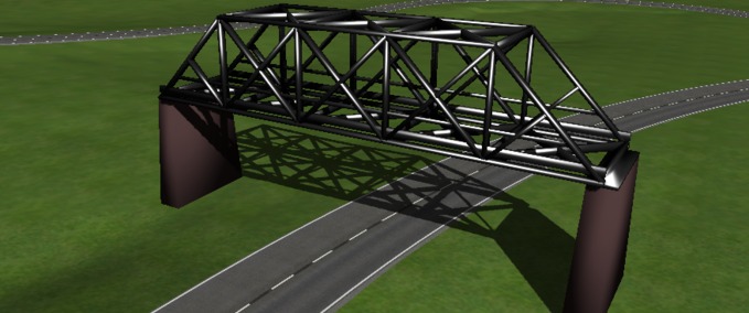 Objekte Stahlbrücke Landwirtschafts Simulator mod