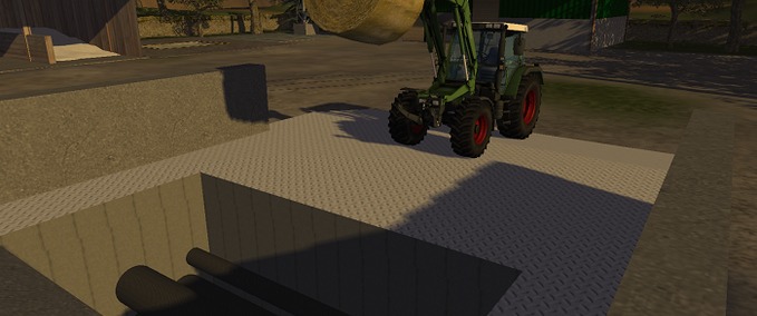 Gebäude mit Funktion Ballenschredder Landwirtschafts Simulator mod