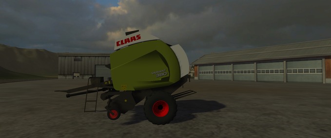 Pressen Claas Variant 380 Landwirtschafts Simulator mod