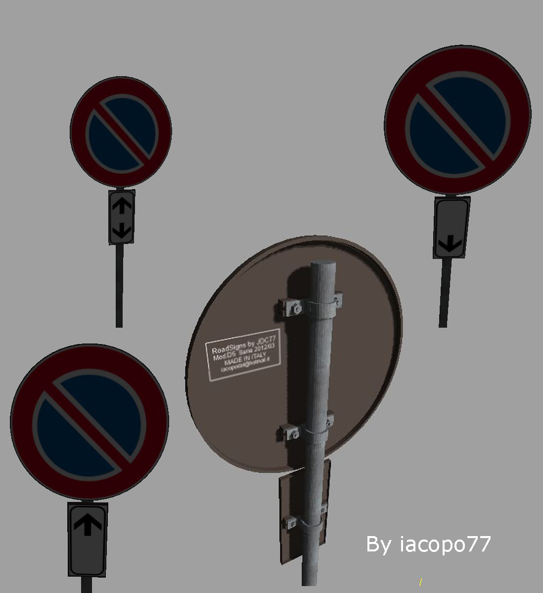 NO PARKING set - Thumbnail 1