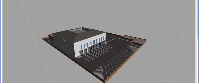 Gebäude mit Funktion Schlachthof mit Waschplatz Landwirtschafts Simulator mod