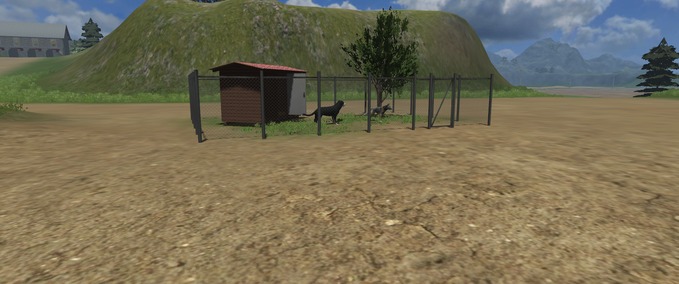 Objekte Hundezwinger komplett Landwirtschafts Simulator mod