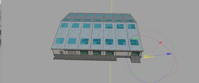 Gebäude mit Funktion Industrie Verladehalle Landwirtschafts Simulator mod