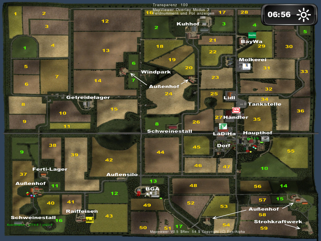 Field numbers and points of interest for fantasy from here and from the area PartII [MapViewer] - Thumbnail 1