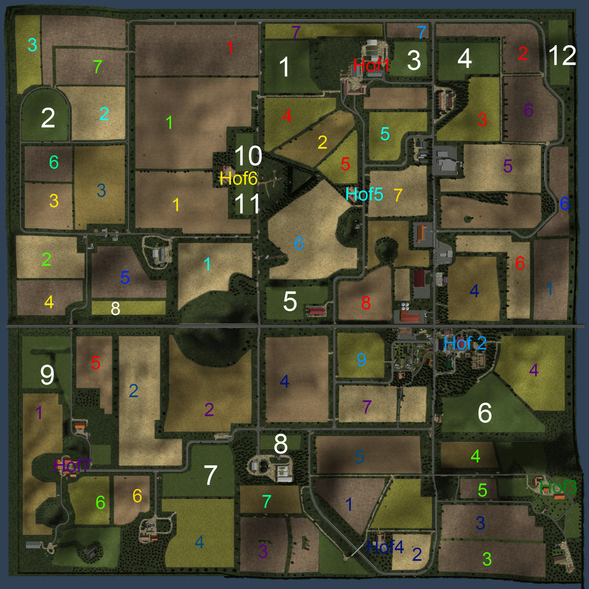 Pda Map fantasy von hier und aus der Gegend partII  - Thumbnail 1