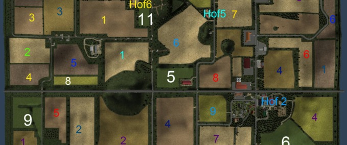 Addons Pda Map fantasy von hier und aus der Gegend partII  Landwirtschafts Simulator mod