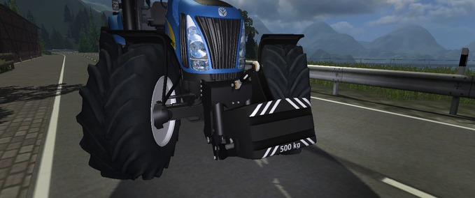 Gewichte 500kg Gewicht  Landwirtschafts Simulator mod
