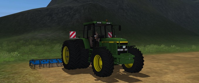 7000er John Deere 7710 und Quicke Q75 Landwirtschafts Simulator mod