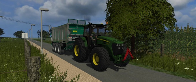 Miststreuer Tebbe HS320 Tridem Miststreuer  Landwirtschafts Simulator mod