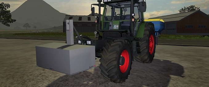 Gewichte Masse Mailleux_MX Landwirtschafts Simulator mod