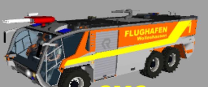 Feuerwehr Flughafen Feuerwehr Landwirtschafts Simulator mod