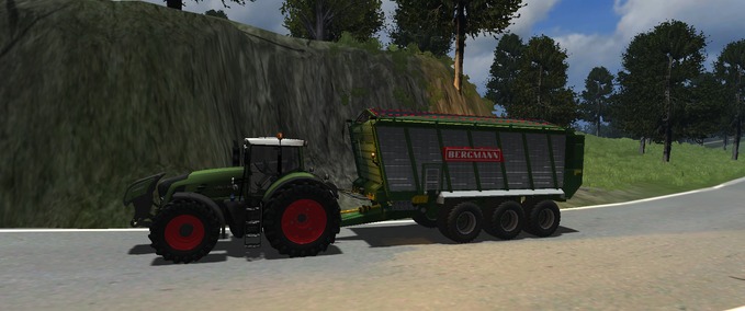 Silage Bergmann HTW 45 gefixed Landwirtschafts Simulator mod