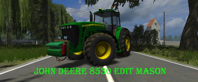 8000er John Deere 8530 edit Mason Landwirtschafts Simulator mod