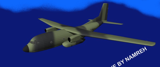 Verkehr Flugzeug Transall mit Spline & Sound Landwirtschafts Simulator mod