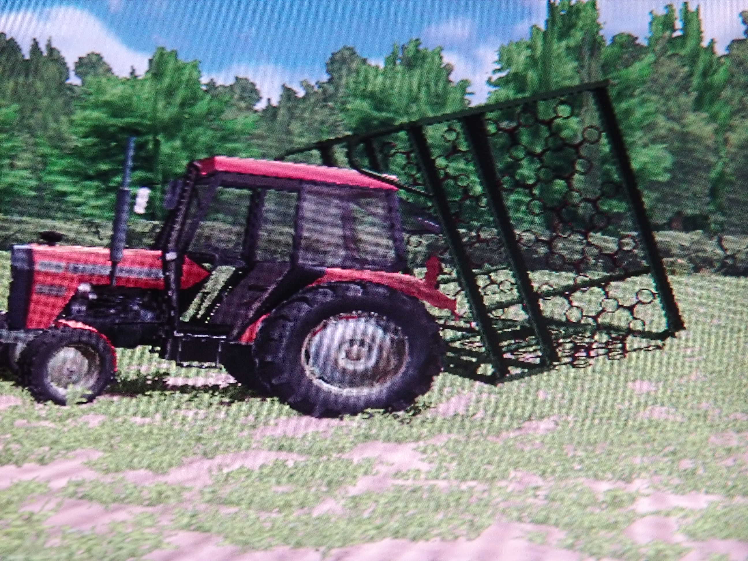 6 Meter Wiesenschleppe mit Schleppfunktion - Thumbnail 1