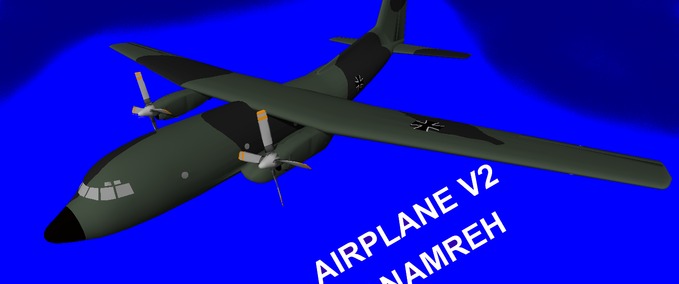 Verkehr Flugzeug Transall mit Spline & Sound V2.0 Landwirtschafts Simulator mod