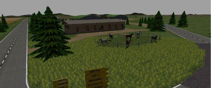 4fach Maps Gross_Kern_Land  Landwirtschafts Simulator mod