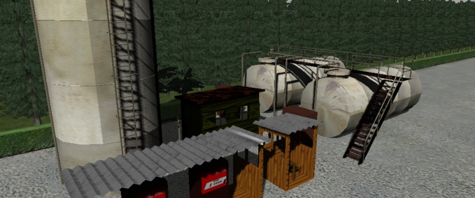 Objekte Tankstation Landwirtschafts Simulator mod