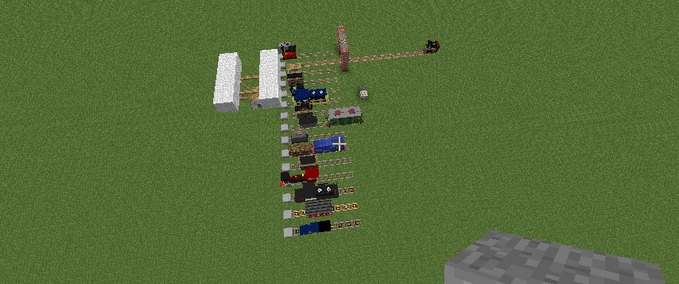 Mods trains and zeppelin  Minecraft mod