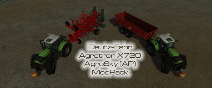 Mod Packs DF AgrotronX720 AgroSky (AP) ModPack Landwirtschafts Simulator mod