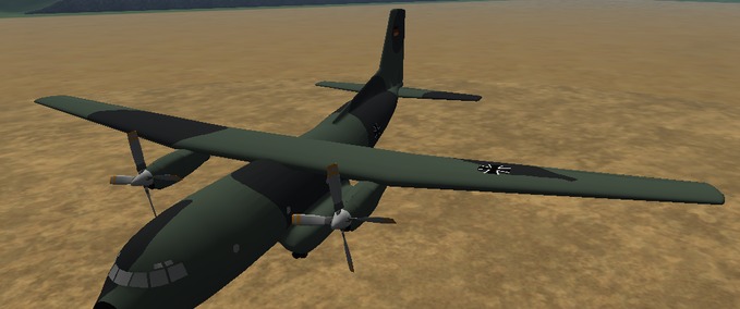Sonstige Fahrzeuge Transall V2  (zum fliegen) Landwirtschafts Simulator mod