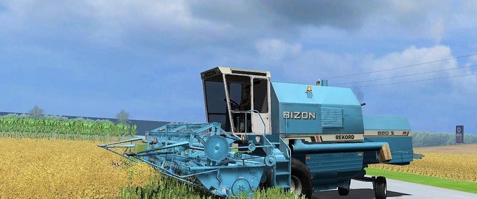 Sonstige Selbstfahrer Bizon Rekord Z058  Landwirtschafts Simulator mod