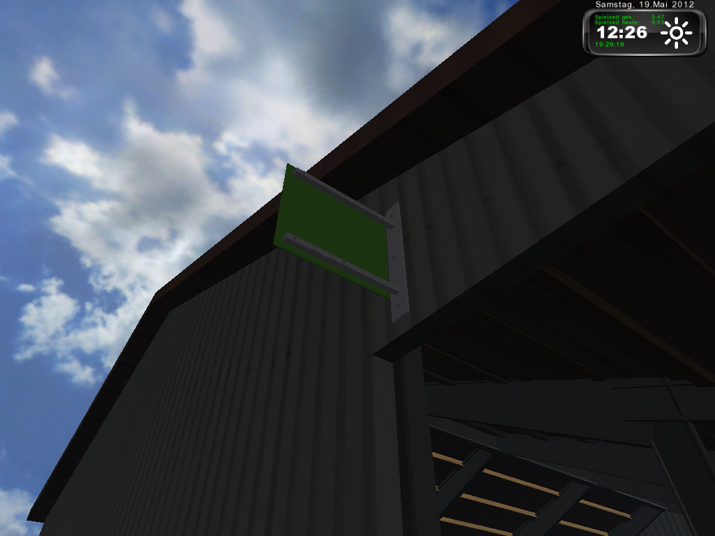 Sign with wall mount - Thumbnail 1