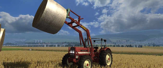 IHC 624 with Stoll loader industry  Mod Image