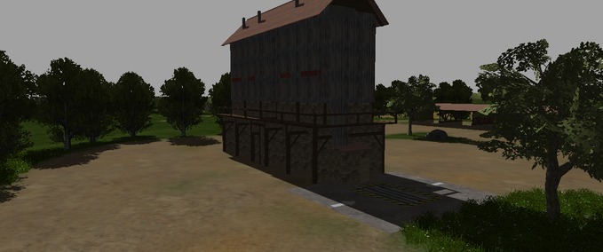 Gebäude mit Funktion Hofsilo Landwirtschafts Simulator mod