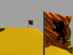 orange lion flag - Thumbnail 1