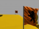 Flag-orange-lion
