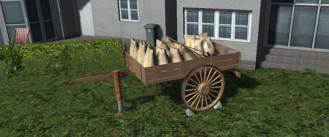 Sonstige Anhänger Retro Saatgut-Anhänger Landwirtschafts Simulator mod