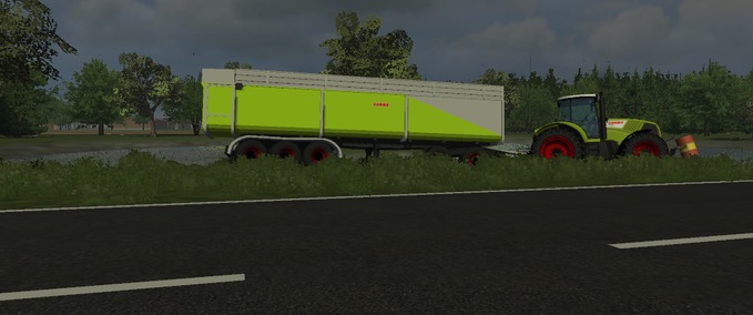 fifth wheel Claas 5 axle Farming Simulator mod