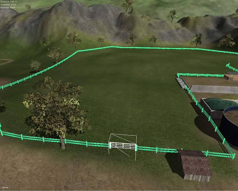 Amended for the cow pasture fence with gate - Thumbnail 1
