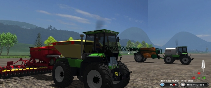 Deutz Fahr Deutz Intrac mit Zubehör Landwirtschafts Simulator mod