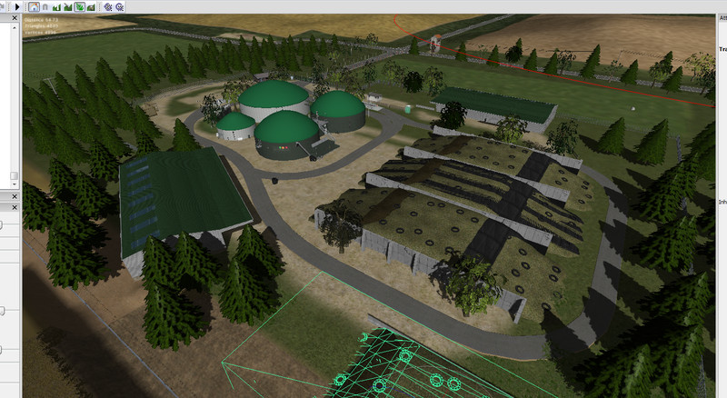 2011: MT Biogas Plant v 2 with Functions Mod für Farming Simulator