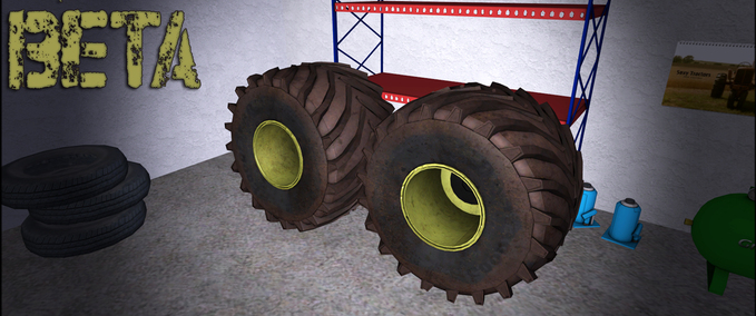 Sonstige Traktoren MB-Trac Terra Räder Landwirtschafts Simulator mod