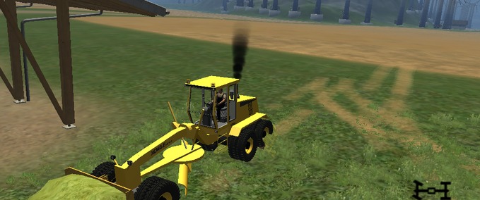 Sonstige Fahrzeuge XCMG Motor-Grader (für Silage) Landwirtschafts Simulator mod