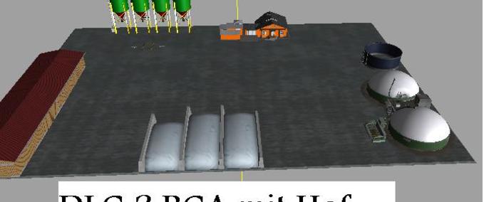 Gebäude mit Funktion DLC 2 Bga mit Hof Landwirtschafts Simulator mod