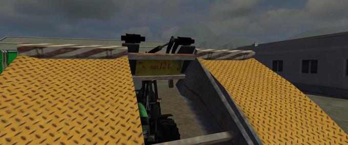 Frontlader 1:1 Auffahrrampe to Go Landwirtschafts Simulator mod