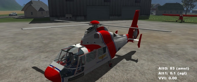 Sonstige Fahrzeuge Eurocopter AS365 Landwirtschafts Simulator mod